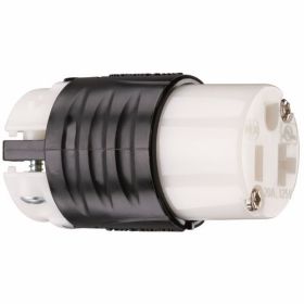 Pass & Seymour PS5369X 20A 125V Extra-Hard Use Spec-Grade Connector Black and White 3W