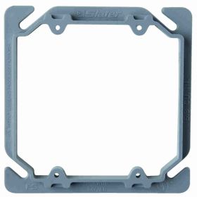 Pass & Seymour RC2 Two Gang Cover for 4-in Square Box Plastic