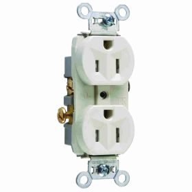 Pass & Seymour TR15LA 15A 125V Commercial Grade Tamper-Resistant Duplex Receptacle Light Almond