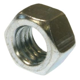 Metallics JN165 3/8x16 Finished Hex Nut Steel Zinc 100/Jr