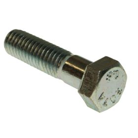 Metallics JBHC59 3/8-16x1-1/4" Hex Head Cap Screw Steel Zinc 100/Jr