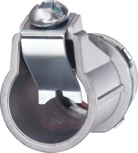 Arlington SNAP2IT 5010AST Snap-in MC/AC Cable Connector With Insulated Throat And Cable Back-out Screw 10/3 - 6/3 MC