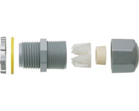 Arlington LPCG757 3/4 in Non-Metallic Strain Relief Cord Connector .385-.75 in Cable Opening