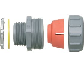 Arlington Colorgrip NMCG100875 1 in Non-Metallic Strain Relief Cord Connector .75-.875 in Cable