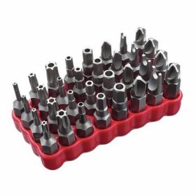 Ideal 35-933TP 32-Piece Tamperproof Replacement Bit Block Quick Change Chuck