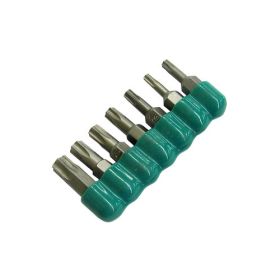 Ideal 78-0101 7-Piece Tamperproof Torx Bit Set with Holder