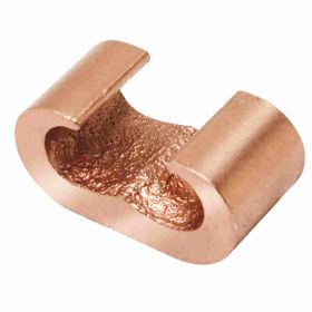 Burndy YGHC29C26 Copper Compression C Connector 3/0 AWG(Str) - 250 kcmil 1/2" or 5/8" Rod (Run) & 6 AWG(Sol) - 2/0 AWG(Str) (Tap)