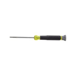 Klein Tools 32581 Multi-Bit Electronics Screwdriver 4-in-1 Phillips Slotted Bits