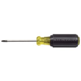 Klein Tools 603-3 #1 Phillips Screwdriver 3-Inch Round Shank