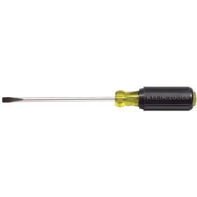 Klein Tools 605-6 1/4-Inch Cabinet Tip Screwdriver Heavy Duty 6-Inch