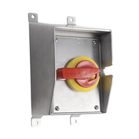 Pass & Seymour PSDS30SR Sloped-Roof Stainless Steel Safety Switch 30A