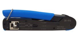 Ideal 30-495 FT-45 Feed-Thru Modular Plug Crimp Tool