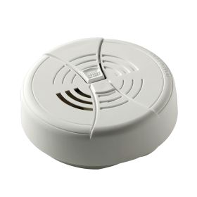 BRK FG250B Battery-Powered Ionization Smoke Alarm with Replaceable 9V Battery