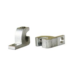 Burndy QIKLUG BGBL-4 Type BGBL Lay-In Mechanical Terminal Lug 14 to 4 AWG Stranded Solid Copper Conductor 1/4 in Stud Aluminum