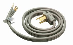 Southwire 09126-88-09 3-Wire Pigtail Dryer Cord 6' 10/3 30A