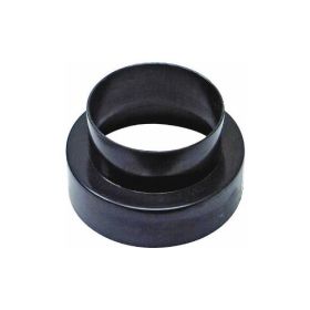 Lambro 235 3-to-4 In. or 4-to-3 In. Plastic Duct Adapter Black