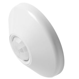 Lithonia Lighting Sensor Switch CMR 9 CM Series Line Voltage Occupancy Sensor 12 to 24 VAC/VDC PIR Sensor 12 ft Coverage 360 deg Ceiling