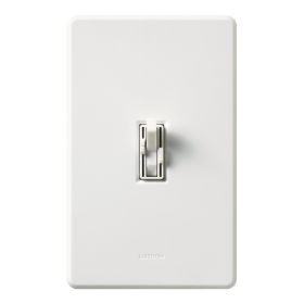 Lutron AY2-LFSQ-WW Ariadni 3-Speed Fan Control and SP Dimmer Preset White