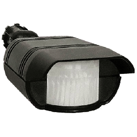 RAB GT500 Gotcha Sensor 120/277 VAC Infrared LED Sensor 50 ft Out x 70 ft Wide Coverage 110 deg Threaded Mount