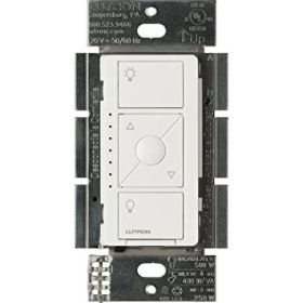 LUTRON PD-5NE-WH CASETA SMART DIMMER PHASE SELECTABLE WHITE