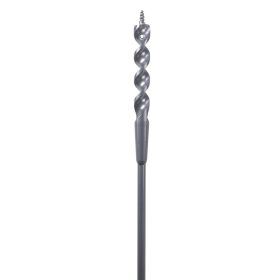 Klein 53716 Flexible Long Auger Bit With Screw Point 3/8 in Dia 54 in OAL Oxide Coated