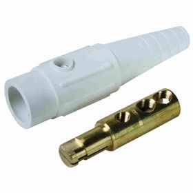 Pass & Seymour PLS1820-MW Cam-Type Weatherproof In-Line Connector, 600 VAC, 400 A, 2 to 2/0 AWG Wire, Male Connection, NEMA 3R/4