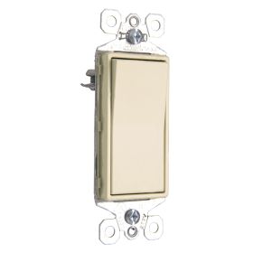 Pass & Seymour radiant TM870-SI Combination Self-Grounding Decorator Switch, 120/277 VAC, 15 A