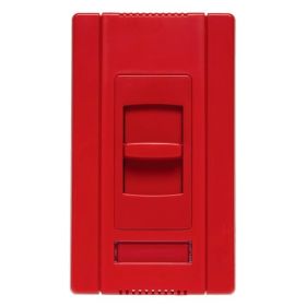 Pass & Seymour CDLV1100-RED Titan CDLV Magnetic Narrow Low Voltage Dimmer, 120 VAC, 1 Pole, 3-Way Mode, Red