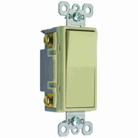 Pass & Seymour TM874-SI 4-Way Combination Self-Grounding Decorator Switch, 120/277 VAC, 15 A