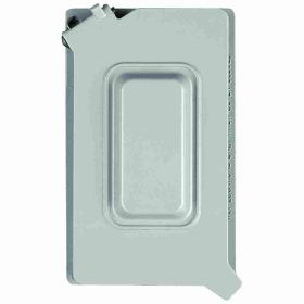 Pass & Seymour CA1U-2681G Heavy Duty Universal Weatherproof Cover With Metal Device Plates, 4-1/2 in L x 2-3/4 in W x 3/4 in D, Die Cast Zinc