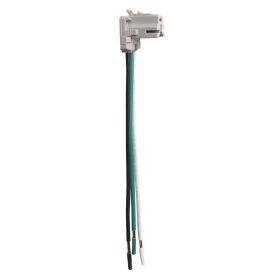 Pass & Seymour PTRA6-STRNA PlugTail Right Angle PlugTail Connector, 12 AWG Stranded THHN Copper Wire, Polycarbonate