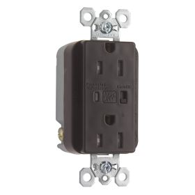 Pass & Seymour TR5262-SP Extra Heavy Duty Isolated Ground Specification Grade Tamper Resistant Surge Protective Duplex Receptacle With LED Monitor, 125 VAC, 15 A, 60 Hz, 1 Phase