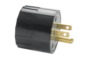 Pass & Seymour 1264 M5 Travel Trailer Adapter, 125 VAC, 15/20 A