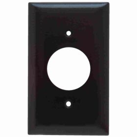 Pass & Seymour Sierraplex SP7 Standard Wallplate, 1 Gang, Brown, 5 in H x 3 in W, Thermoplastic