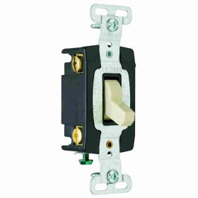 Pass & Seymour CSB15AC4-I 4-Way Heavy Duty Toggle Switch, 120/277 VAC, 15 A, 4 W