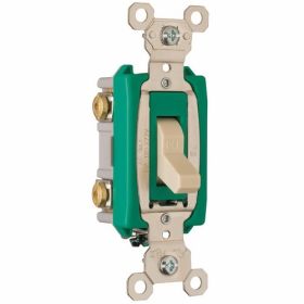 Pass & Seymour PS30AC2-I Heavy Duty Toggle Switch, 120/277 VAC, 30 A, 2 hp