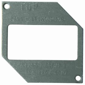 Pass & Seymour 4600-26P Weatherproof Cover Mounting Plate, 1-Outlet, Screw Mounting