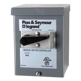 Pass & Seymour 7860 Manual Controller Enclosure