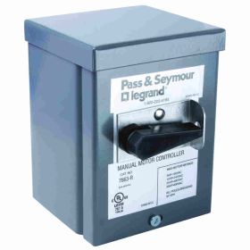 Pass & Seymour 7863R Manual Controller Switch, 600 VAC, 30 A, 3 W