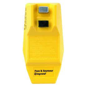 Pass & Seymour 1594-CMM Manual Reset Portable Right Angle GFCI Plug, 125 VAC, 15 A, 2 Poles, Yellow