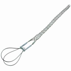 Pass & Seymour FCSD30-LB_Flexcor Bus/Service Drop Closed Mesh Locking Bale Support Grip, 500 lb, 0.3 to 0.43 in Cable, Tinned Bronze