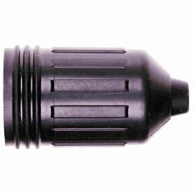 Pass & Seymour Turnlok L15-RBP Weatherproof Boot Plug, 15/20 A, 125 VAC, Nylon, Black