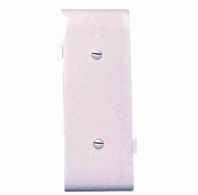 Pass & Seymour PJSC14-LA Semi-Jumbo Center Section Sectional Wallplate, 1 Gang, Light Almond, 5-1/2 in, Nylon