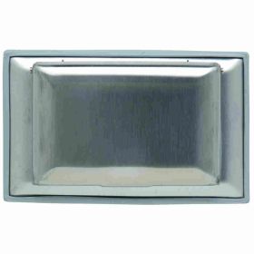 Pass & Seymour WPH8 Dustproof Wallplate Cover, Stainless Steel, Stainless Steel