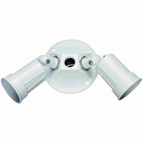 Pass & Seymour WPLKIT2 2-Outlet Weatherproof Lamp Holder Kit, Medium/Screw