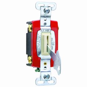 Pass & Seymour PS20AC4-IL 4-Way Extra Heavy Duty Lock Switch, 120/277 VAC, 20 A, 4 W