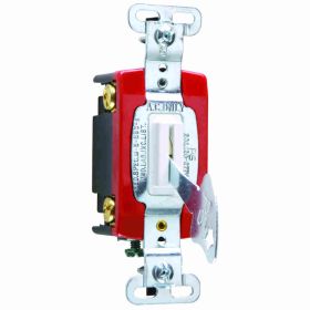 Pass & Seymour PS20AC4-WL 4-Way Extra Heavy Duty Lock Switch, 120/277 VAC, 20 A, 4 W