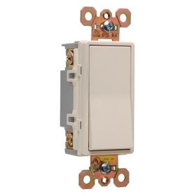 Pass & Seymour 2628-LA 4-Way Illuminated Decorator Switch, 120 VAC, 20 A, TP