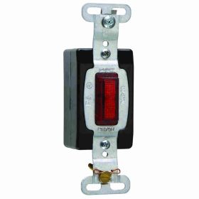 Pass & Seymour 2151-RED Pilot Light, 120/277 VAC, Wall Mount