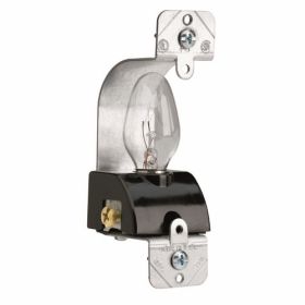 Pass & Seymour 2152 2-Gang Lampholder, 4 W, 120 VAC, Incandescent Lamp